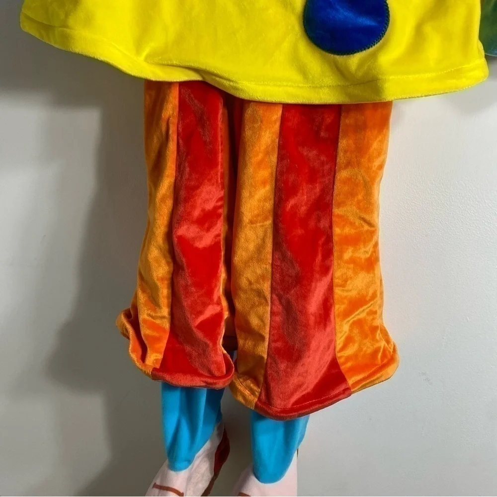 Disney Jojo’s Circus Clown Costume XS 4/5 Halloween Dress Up Play Hat Yellow